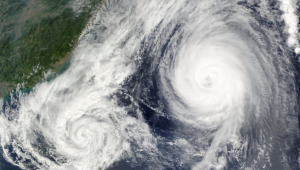 Cyclones-Typhoons-Tornadoes-Fujiwhara Effect