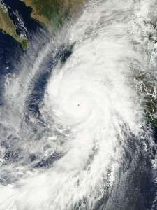 Hurricane Patricia. Photo credit: National Weather Service